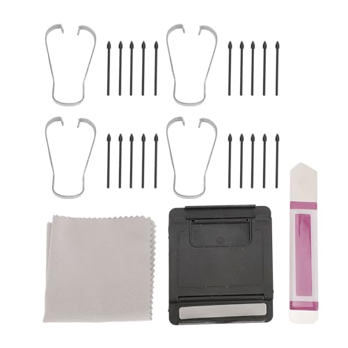 Mtlavishness 20pcs Ersatzstilstift -Stift -Tipps mit Entfernungswerkzeugnibs für Hinweis 10 Hinweis 10Plus Note 20 Ultra S22 Ultra S23 Ultra S24 Ultra (Schwarz) von Mtlavishness