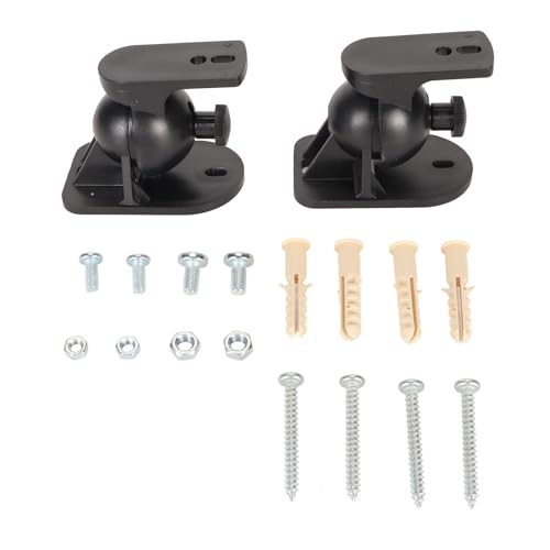 Mtlavishness 2Pcs Speaker Wall Mounts Space Saving Easy Installation Flexible Stable Speaker Wall Mount Bracket for Home Mtlavishness 2Pcs Speaker Wall Mounts Space Saving Easy Installation Flexible Stable Speaker Wall Mount Bracket for Home von Mtlavishness