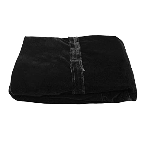 Mtlavishness 5 Farben modische Pleuche aufrechte Klavierstaubabdeckung Haltbarer glatte, atmungsaktive und weiche Klavierinstrumenten -Accessoire Dekoration zum Schutz von Klavier (Black) von Mtlavishness