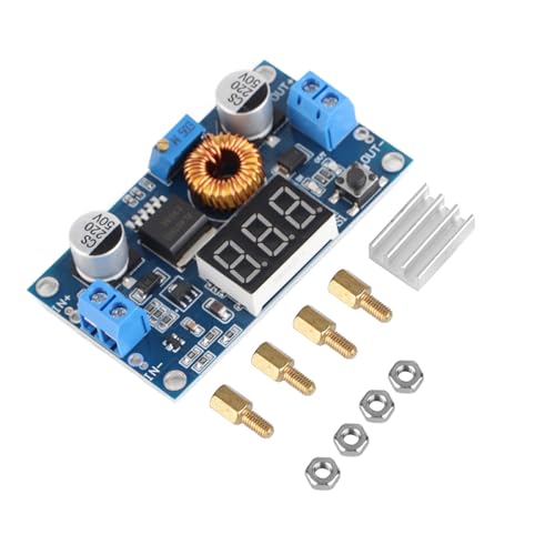 Mtlavishness 5a dc dc Einstellbarer Schritt -Down -Modulspannungsregler hoher Effizienz mit hoher Effizienz niedriger Ripple mit Voltmeteranzeige und Selbstkalibrierung für Mtlavishness 5a dc dc Einstellbarer Schritt -Down -Modulspannungsregler hoher Effizienz mit hoher Effizienz niedriger Ripple mit Voltmeteranzeige und Selbstkalibrierung für von Mtlavishness