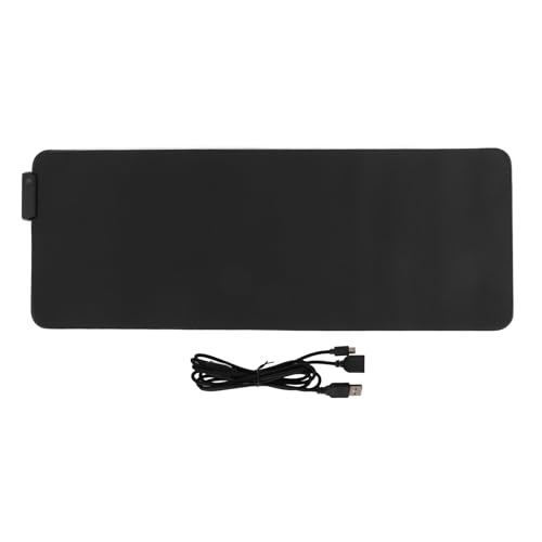 Mtlavishness Extra Large RGB Gaming Mouse Pad 14 Lighting Modes for Gaming and Work with Power Off Memory Function Extended 800x300mm Soft Anti Slip Rubber Base LED Computer von Mtlavishness