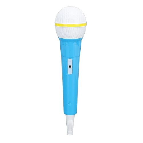 Mtlavishness Fake Microphone Safe and Odorless Simulation Prop Ideal for Children S Performance and Photography Made of Abs Material (Blue) von Mtlavishness