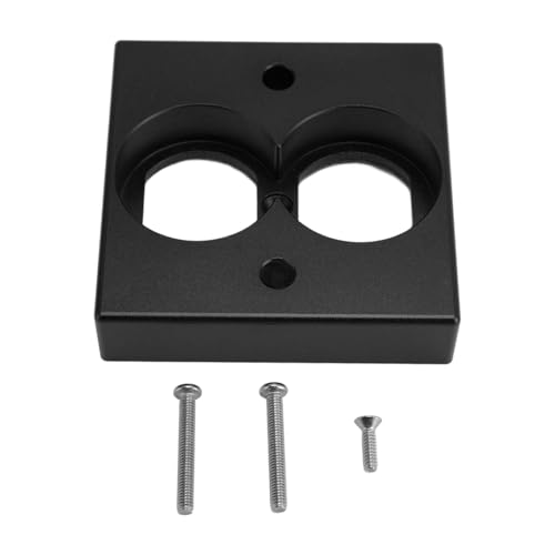 Mtlavishness HIFI Speaker Terminal Panel Professional With Superior Performance And Unique Design For Wall Mounted Speaker Accessories This 86 Type HIFI Speaker Terminal Panel Is (Black) von Mtlavishness