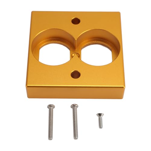 Mtlavishness HIFI Speaker Terminal Panel Professional With Superior Performance And Unique Design For Wall Mounted Speaker Accessories This 86 Type HIFI Speaker Terminal Panel Is (Gold) von Mtlavishness