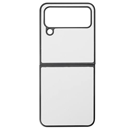 Mtlavishness Klapp Bildschirm Handy-Schutzhülle aus Premium-Kunstleder für Z FLIP 4 mit Kratz beständigem Staub-und Puffers chutz für den täglichen Gebrauch (Weiß) von Mtlavishness