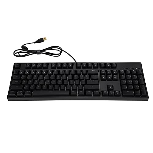 Mtlavishness M8 104 Keys RGB Rainbow Backlight Mechanical Wired Keyboard for Gaming and Office Use Universal Applicable Model ABS Material Ergonomic Design Mtlavishness M8 104 Keys RGB Rainbow Backlight Mechanical Wired Keyboard for Gaming and Office Use Universal Applicable Model ABS Material Ergonomic Design von Mtlavishness