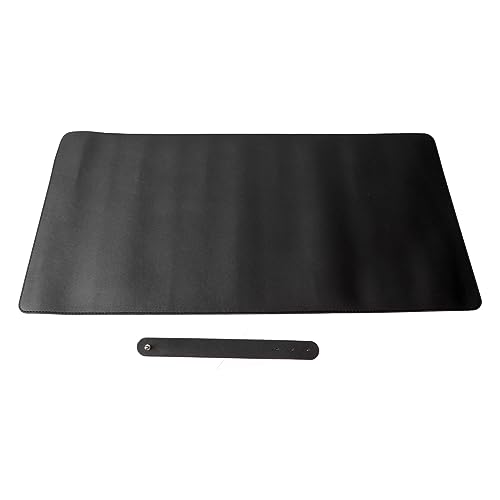 Mtlavishness MTLAVISHISH -Schwarz, doppelseitig wasserdichtes, glattes Ledermaus -Pad ideal für Bürowohnheime und Hausgebrauch mit ca. 80 x 40 cm Größe Mtlavishness MTLAVISHISH -Schwarz, doppelseitig wasserdichtes, glattes Ledermaus -Pad ideal für Bürowohnheime und Hausgebrauch mit ca. 80 x 40 cm Größe von Mtlavishness