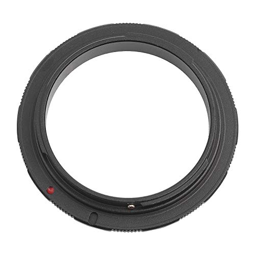 Mtlavishness MTLAVISHISHING LABLELABLE Aluminum -LEGRUCK Macro Macro RINGTER -Adapter -TRANSFORMENT MID -Focus -Objektiv in Mikroobjektiv für die DSLR -Kamera, geeignet für 52 mm 55 mm 58 mm (58MM) von Mtlavishness