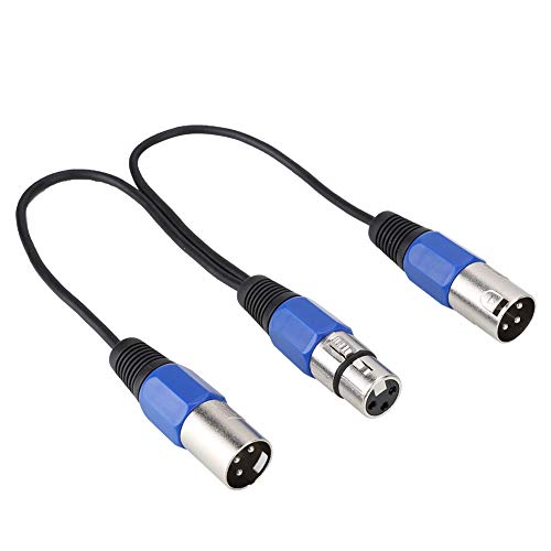 Mtlavishness MTLAVISHISHY 0, weibliche Buchse zu Dual 2 männlichem Steckerkabel -Adapterkabel für Mikrofon -Audioverlängerung Raudes Zinklegierung und gutes Getriebe für Mixer -Mikrofone Mtlavishness MTLAVISHISHY 0, weibliche Buchse zu Dual 2 männlichem Steckerkabel -Adapterkabel für Mikrofon -Audioverlängerung Raudes Zinklegierung und gutes Getriebe für Mixer -Mikrofone von Mtlavishness