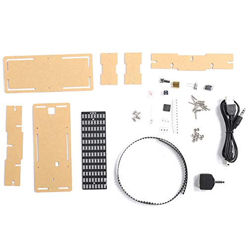Mtlavishness Mikrocontroller-LED-Kit zur elektronischen Musikspektrumanzeige. Lange Lebensdauer. Geeignet für Heimschule und Firmen-Desktop. Mit Gehäuselänge ca. 130 mm, Höhe ca. Mtlavishness Mikrocontroller-LED-Kit zur elektronischen Musikspektrumanzeige. Lange Lebensdauer. Geeignet für Heimschule und Firmen-Desktop. Mit Gehäuselänge ca. 130 mm, Höhe ca. von Mtlavishness