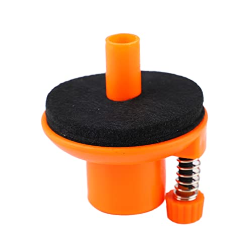 Mtlavishness Oranger 6 cm Gummi-Beckenhalter, Schlagzeug-Beckenstütze, Zubehör für Schlaginstrumente, sorgt für stabile Struktur, einfach einzustellen und auszutauschen, ideal für von Mtlavishness