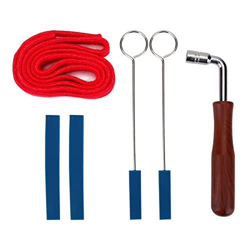 Mtlavishness Piano Tuning Hammer Mutes Temperament Strip Tools DIY Fixing Kit Set Ideal For Piano Players To Do Self Tuning Work With Durable Rubber Mutes And Wooden Shank Tuning Mtlavishness Piano Tuning Hammer Mutes Temperament Strip Tools DIY Fixing Kit Set Ideal For Piano Players To Do Self Tuning Work With Durable Rubber Mutes And Wooden Shank Tuning von Mtlavishness