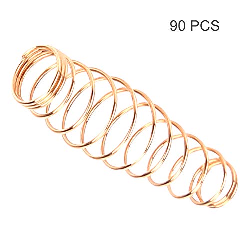 Mtlavishness Quality Brass Coil Springs For Upright Piano Repair With Anti Durable Feature Suitable For Tuning Tools And Replacing Worn Springs Package Of 90 Size Approx 7 26mm Mtlavishness Quality Brass Coil Springs For Upright Piano Repair With Anti Durable Feature Suitable For Tuning Tools And Replacing Worn Springs Package Of 90 Size Approx 7 26mm von Mtlavishness
