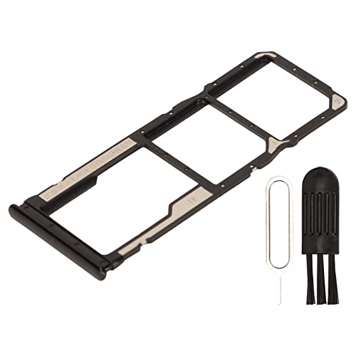 Mtlavishness SIM-Kartensteckplatz-Fach, Ersatz für Note 8, hochwertiges Kunststoffmaterial, robust, langlebig, lange Lebensdauer, passend für die Nutzung Ihres Mobiltelefons, (Black) von Mtlavishness