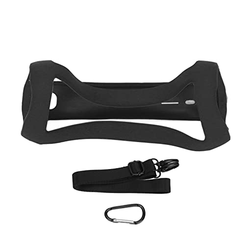 Mtlavishness Schutzhülle für Flip 5-Silikon-Lautsprecher, Passform, langlebiges Material, tragbares Design, geeignet für Spaziergänge, Camping und Strandgebrauch, Silikon (Black) von Mtlavishness