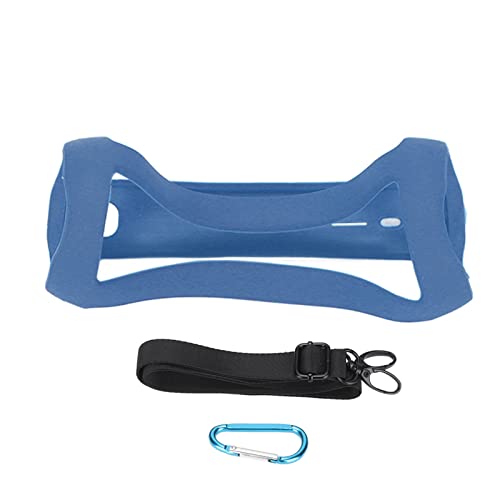 Mtlavishness Schutzhülle für Flip 5-Silikon-Lautsprecher, Passform, langlebiges Material, tragbares Design, geeignet für Spaziergänge, Camping und Strandgebrauch, Silikon (Purplish Blue) von Mtlavishness