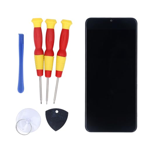 Mtlavishness Screen Replacement Touch Display Digitizer Assembly with Frame Tools for A03S A037U US Version Phone Black Mtlavishness Screen Replacement Touch Display Digitizer Assembly with Frame Tools for A03S A037U US Version Phone Black von Mtlavishness