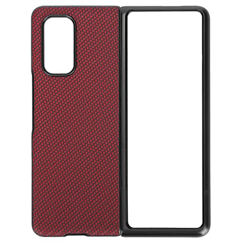 Mtlavishness Smartphone-Schutzhülle mit Kohlefaserstruktur für Mix FOLD bietet umfassenden Telefonschutz und ermöglicht einfachen Zugriff auf Anschlüsse und Tasten mit präzisen (Red) von Mtlavishness
