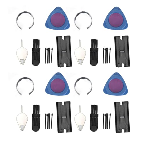 Mtlavishness Stylus Pen Tips Replacement Sensitive Stylus Nibs for Galaxy Tab S9 S9 Plus S9 Ultra S9 FE (All Black) von Mtlavishness
