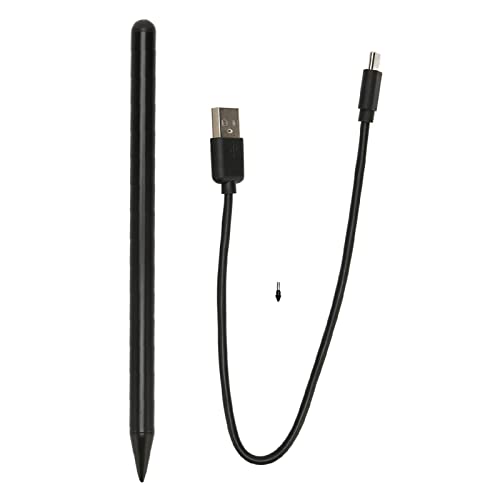 Mtlavishness Tablet-Magnetstift für -Tablets mit Neigungswinkelsensor, berührungsfreies Handflächendesign und einfacher Bedienung, ideal zum Zeichnen, Schreiben und Notieren auf (Schwarz) von Mtlavishness