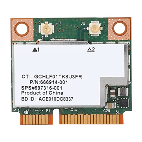 Mtlavishness for Dual Band 300M Wireless LAN Card with Bluetooth 4.0 Ideal for Laptops Like 210 G1 820 G1 840 G1 850 G1 640 G1 440 G1 430 G1 445 G1 Using Broadcom BCM943228HMB Mtlavishness for Dual Band 300M Wireless LAN Card with Bluetooth 4.0 Ideal for Laptops Like 210 G1 820 G1 840 G1 850 G1 640 G1 440 G1 430 G1 445 G1 Using Broadcom BCM943228HMB von Mtlavishness