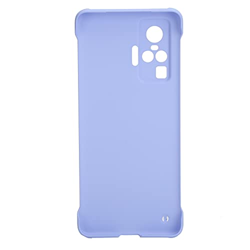 Mtlavistische Farbe Harte PC -Kunststoff -Handy -Hülle hautfreundliches gefrostetes Design für vivo x50 pro Leichtkompakt Ultra dünn Gute Wärme lila lila in der Farbe für tägliche von Mtlavishness