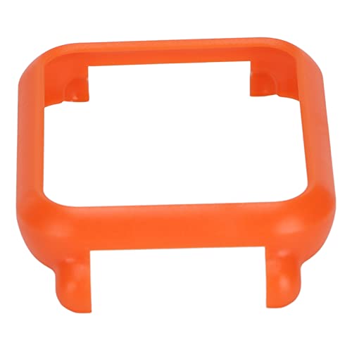 Mtlavistische Kunststoffschalen -Stoßfängerschutz für BIP S und BIP 1S SmartWatch bietet integrierten Schutz mit Kunststoff gut Gloss Omni Richtungsdesign präzise schneiden (Orange) von Mtlavishness