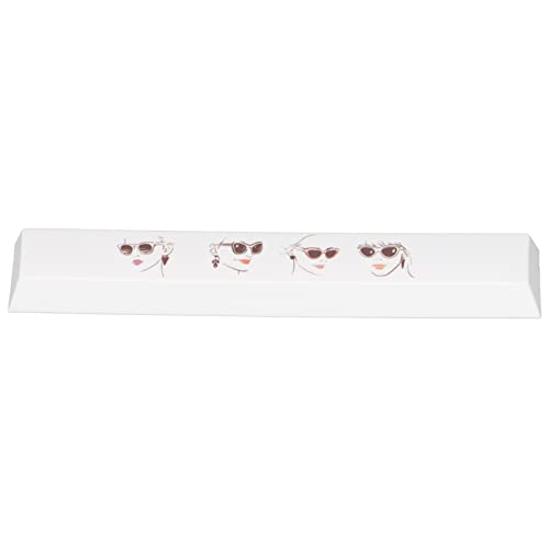 Mtlavistische Premium -PBT -Weltraumleisteschlüsselcap für universelle mechanische Tastatur langlebig Mattes faderloser Verschleiß mit einzigartigem Musterdesign und Komfortables (B) von Mtlavishness
