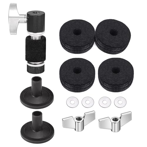 13-teiliges Drum-Becken-Filzgleiter, rutschfestes Filz-Set mit Flügelmutter und & 13-teiliges Drum-Becken-Filzgleiter, rutschfestes Filz-Set mit Flügelmutter und & von Mtucegi