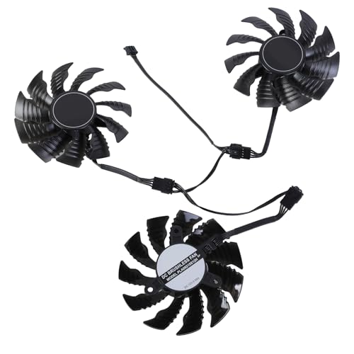 3PCS PLA09215S12H 82mm 4Pin Kühllüfterersatz Für 2080 Grafikkarten Kühlung Fan Management Accessoires von Mtucegi