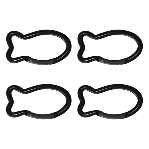 4 x Federclip in Fischform, für den Außenbereich, Aluminium, Schlüsselanhänger, Schlüsselanhänger, Taschenclip, Haken-Verbindungsstücke 4 x Federclip in Fischform, für den Außenbereich, Aluminium, Schlüsselanhänger, Schlüsselanhänger, Taschenclip, Haken-Verbindungsstücke von Mtucegi