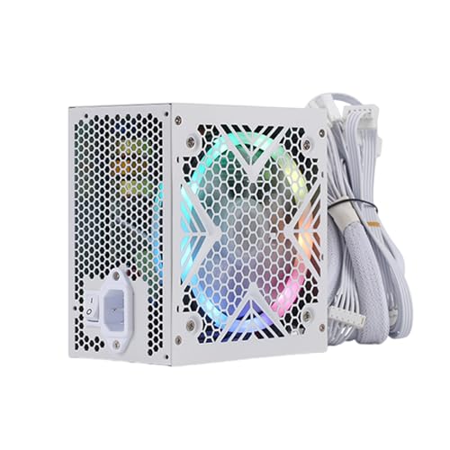 550W PC Netzteil Mit 12 cm Farblichtlüfter Unterstützen 550W Leistungsfähig Für Gaming Computer Case Power 550W PC Netzteil Mit 12 cm Farblichtlüfter Unterstützen 550W Leistungsfähig Für Gaming Computer Case Power von Mtucegi