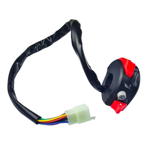 7/8 Scheinwerfer Warning Light Motorcycle Control Button Scooter Taste Ersatzzubehör 7/8 Scheinwerfer Warning Light Motorcycle Control Button Scooter Taste Ersatzzubehör von Mtucegi