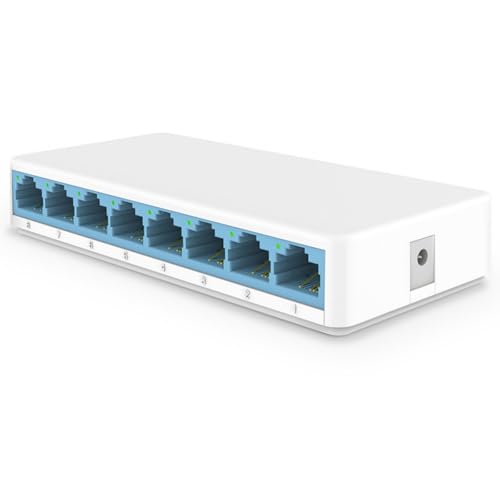 8port Ethernet Switches Mit Steckern Und Spielfunktionen Ideal Für Home Und Office Networking Für Die Ausgaben Von Networking 8port Ethernet Switches Mit Steckern Und Spielfunktionen Ideal Für Home Und Office Networking Für Die Ausgaben Von Networking von Mtucegi