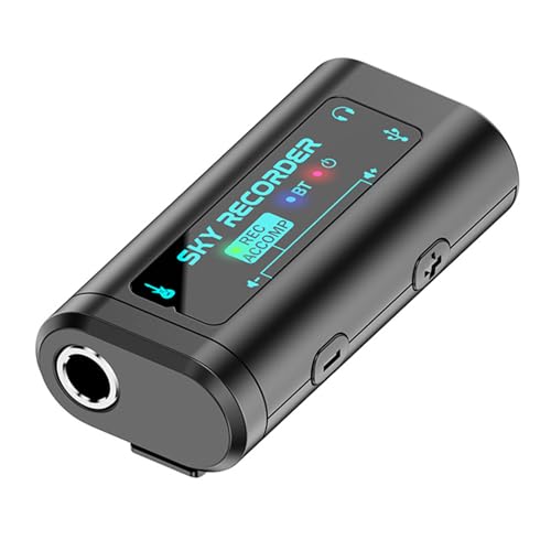 Digitales Diktiergerät mit Transkription und Wiedergabe Sprachgerät Soundgerät Musikinstrument-Recorder Digitales Diktiergerät mit Transkription und Wiedergabe Sprachgerät Soundgerät Musikinstrument-Recorder von Mtucegi