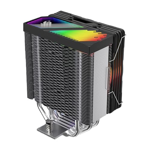 Effiziente CPU Kühlung 4 Messingwärme Rohre 120 Mm ARGB Lüfter Verbessert Die Thermische Kühlung Für FM2+/FM2/FM1/AM4/AM3 Prozessoren Effiziente CPU Kühlung 4 Messingwärme Rohre 120 Mm ARGB Lüfter Verbessert Die Thermische Kühlung Für FM2+/FM2/FM1/AM4/AM3 Prozessoren von Mtucegi