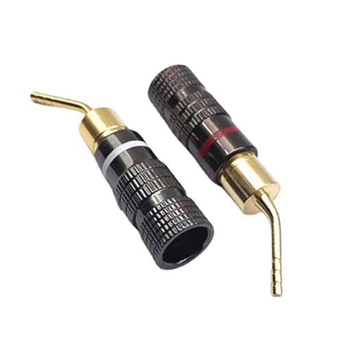 Gold Plattierte 2mm Bananen Steckerschrauben Schalllautsprecher Pin Stecker Kabelanschlüsse Adapter Für Lautsprecher Zubehör Gold Plattierte 2mm Bananen Steckerschrauben Schalllautsprecher Pin Stecker Kabelanschlüsse Adapter Für Lautsprecher Zubehör von Mtucegi
