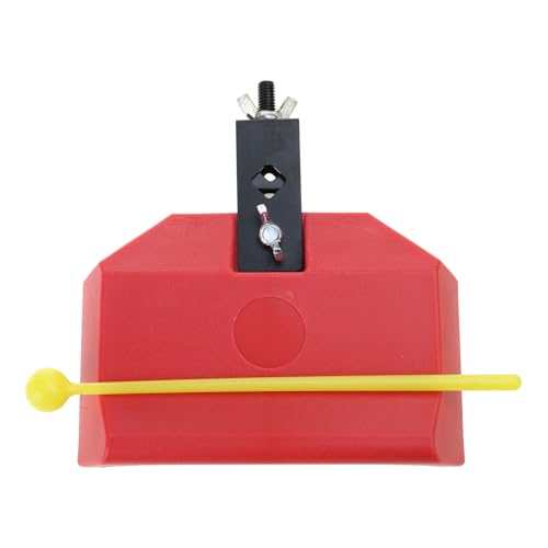 Kuhglocken Instrument Noise Makers Hand Percussions Kuhglocke mit Stick Hoch und Niedrig Ton Klopfer für Schlagzeug Kuhglocken Instrument Noise Makers Hand Percussions Kuhglocke mit Stick Hoch und Niedrig Ton Klopfer für Schlagzeug von Mtucegi