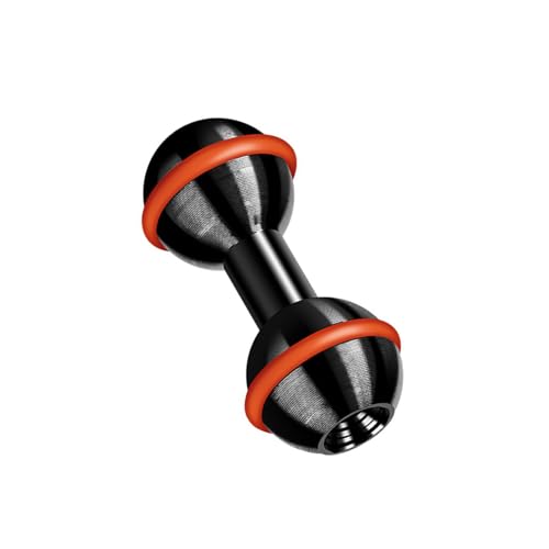 Mtucegi 1 Zoll Ballkopfmontagadapter Mit M6S Und 1/4 Zoll Faden Für Sichere Montagekamera Und Camcorder von Mtucegi