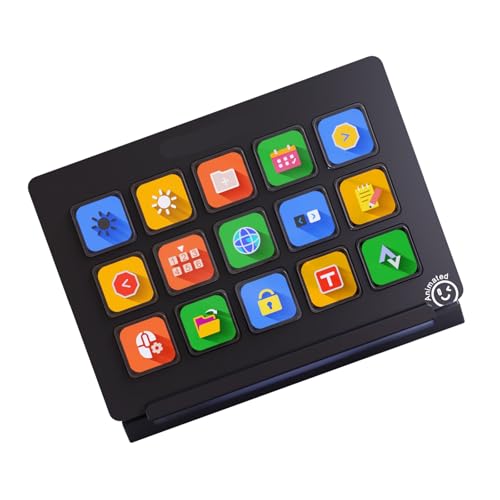 Mtucegi 15Key Programmierbares AI Tastatur Streams Deck Für Rundfunkveranstalter Customs Action Integration PC Workflows Optimierung Mtucegi 15Key Programmierbares AI Tastatur Streams Deck Für Rundfunkveranstalter Customs Action Integration PC Workflows Optimierung von Mtucegi