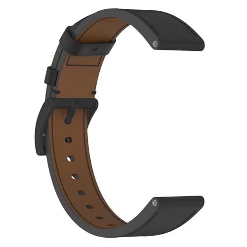 Mtucegi 18mm Press Fit PU Leder Band Vielseitige Uhrenstraps Smartwatch Leder Ersatzgurt Geeignet Für Uhren von Mtucegi