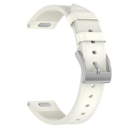 Mtucegi 18mm Press Fit PU Leder Band Vielseitige Uhrenstraps Smartwatch Leder Ersatzgurt Geeignet Für Uhren von Mtucegi