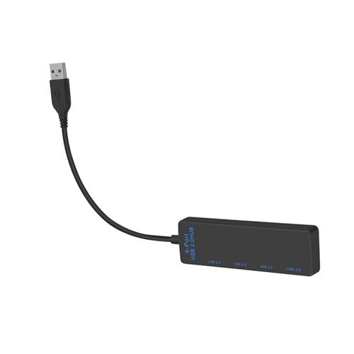 Mtucegi Compacty 4 Port USB Hubs USB Expander Für Desktop Laptop Ermöglicht Die Schnelle Datenübertragung Und Den Ladeadapter Für Geräte von Mtucegi