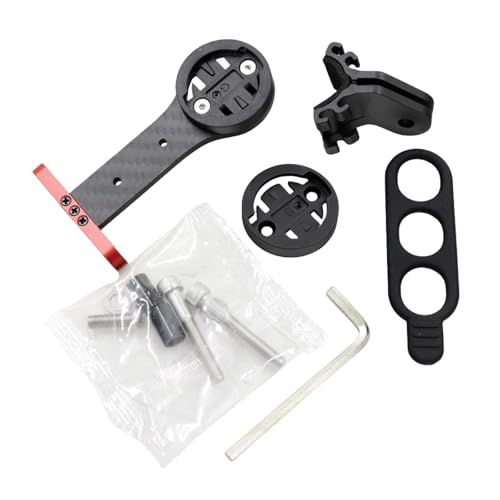 Mtucegi Kohlefaser-Verlängerungshalterung, Fahrradcomputer-Halterung, Rennrad, verstellbare Kamera/Licht/Tachometer-Halterung von Mtucegi