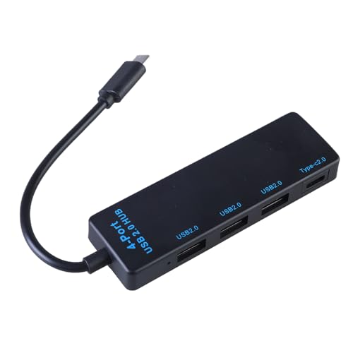Mtucegi Typ C Zu USB Hubs Mit 3 USB2.0 + 1 Typ C Anschluss Für Laptops Telefonestabletten Zum Lade Und Konnektivität von Mtucegi