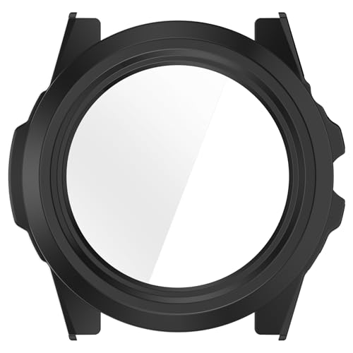 PC Vollständige Abdeckung Smartwatch Integriertes gehärtetes Glas Displayschutzfolie Defense Hard Sleeve Case Guard für Watch von Mtucegi