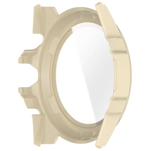 PC Vollständige Abdeckung Smartwatch Integriertes gehärtetes Glas Displayschutzfolie Defense Hard Sleeve Case Guard für Watch von Mtucegi