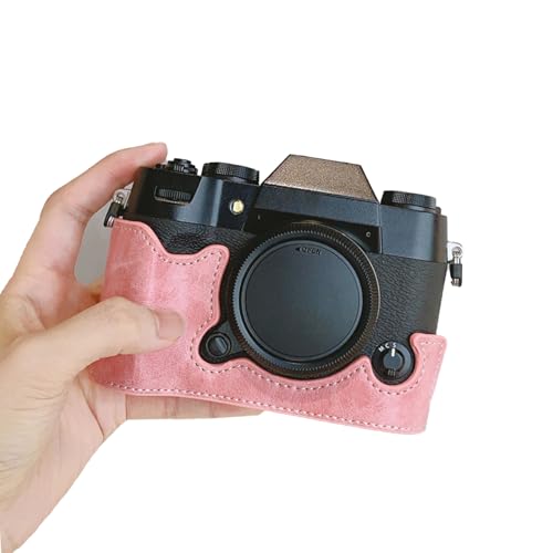 PU Leder Handgefertigte Kamera Halbbedeckung Magnete Verschlüsse Für XT50 Und Nonscratch Interieur von Mtucegi