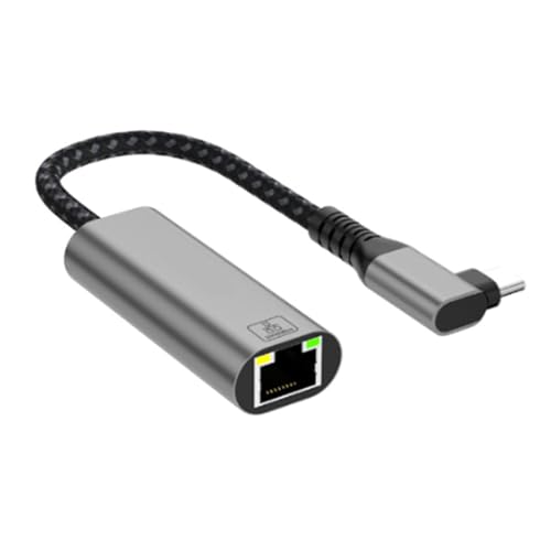 USB C Zu Ethernet Adapter 90 Grad Abgewinkelter Typ C Bis RJ45 Gigabit Ethernet Netzwerkadapter Dongle Für PC USB C Zu Ethernet Adapter 90 Grad Abgewinkelter Typ C Bis RJ45 Gigabit Ethernet Netzwerkadapter Dongle Für PC von Mtucegi