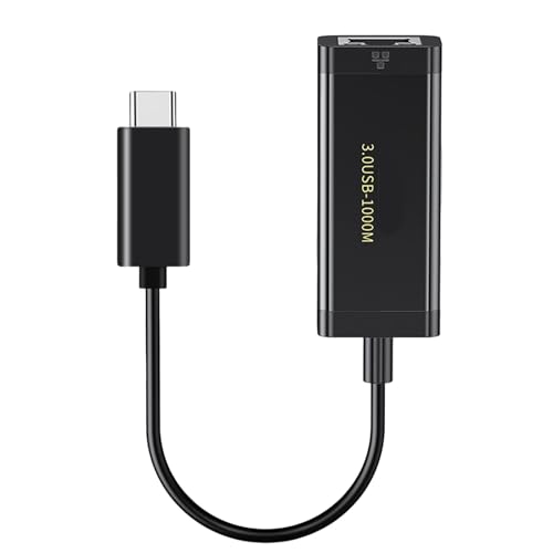 USB C Zu Ethernet Adapter USB Typ C Zu RJ45 Gigabit Ethernet Netzwerkadapter Dongle Für PC Laptop USB C Zu Ethernet Adapter USB Typ C Zu RJ45 Gigabit Ethernet Netzwerkadapter Dongle Für PC Laptop von Mtucegi